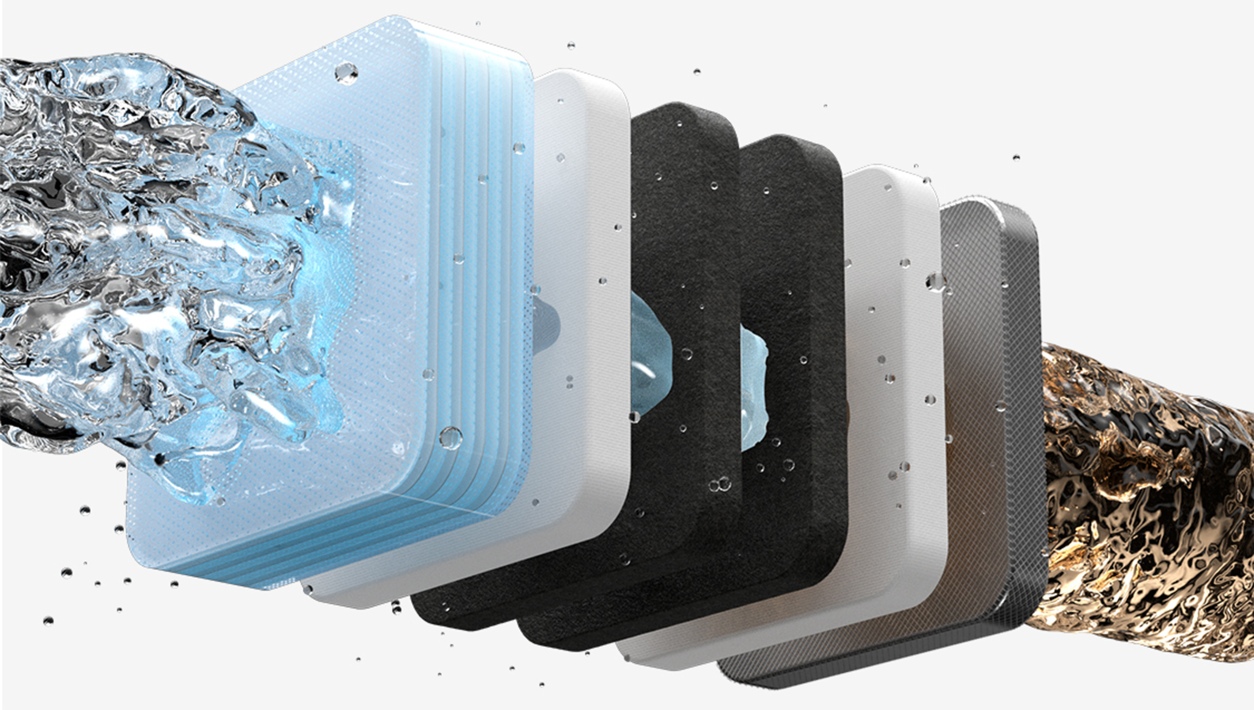 Countertop reverse osmosis water purifier